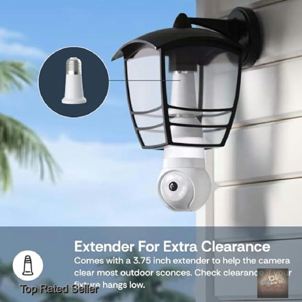 Light Bulb Security Camera Wireless Outdoor Indoo… - image 7